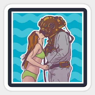 Deep love Sticker